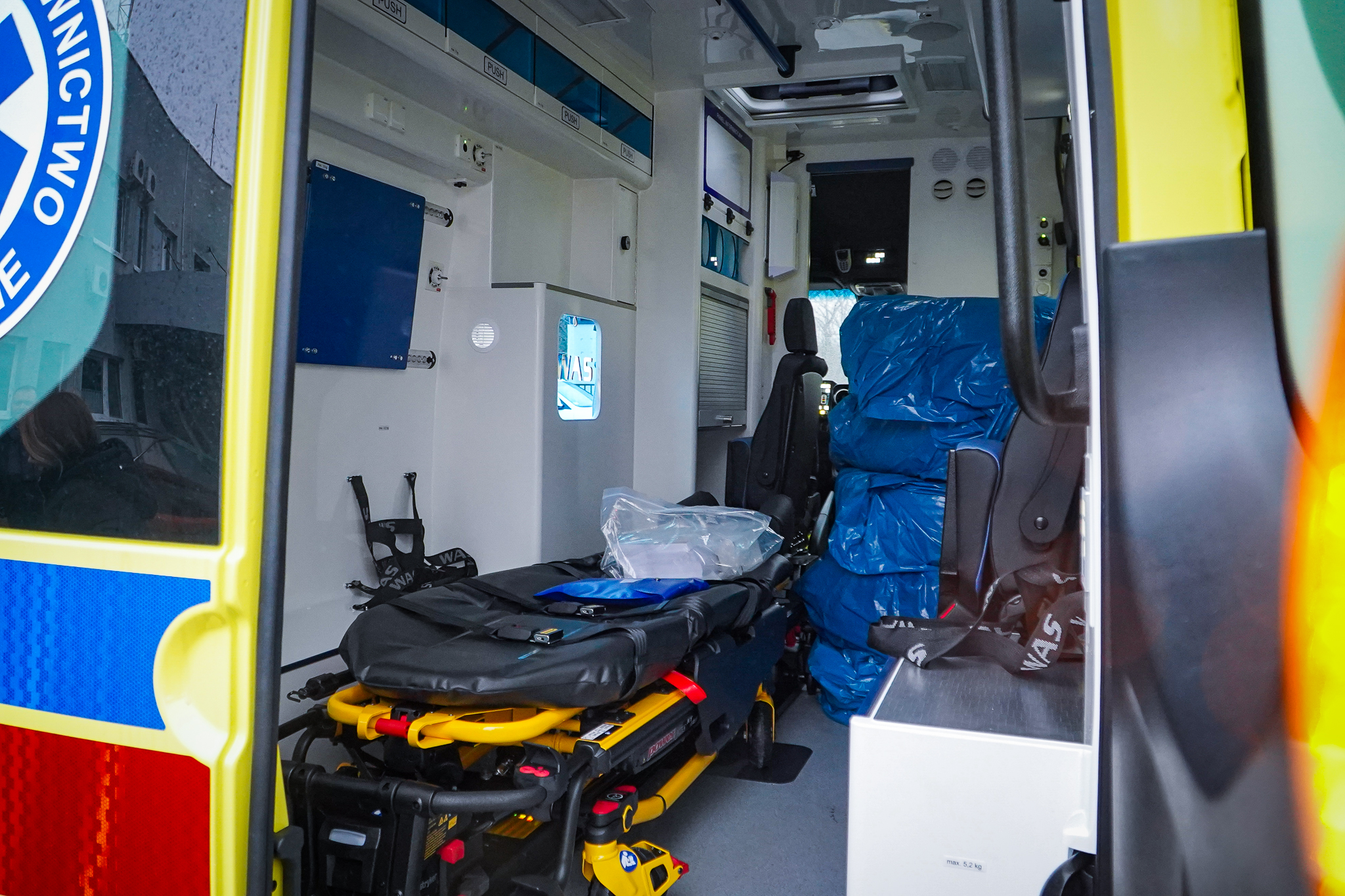 Wnętrze Ambulansu